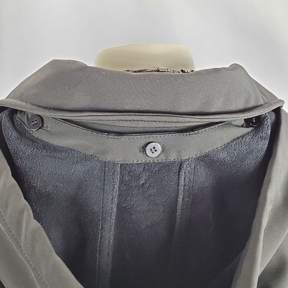 Michael Kors Belted Jacket W/Removable Hood SZ L - Picture 3 of 12